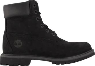 Timberland Premium 6 Inch Boot - Heren - Veterlaarzen - Zwart - 43 EU - Leer - Schoenen