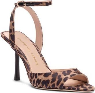Stuart Weitzman Lexington Ankle Strap Sandal in Classic Lite at Nordstrom, Size 9.5