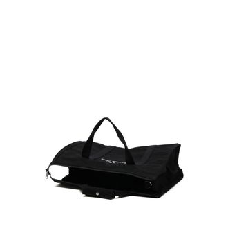 A.P.C. Logo-Print Cotton Belt Bag - Black