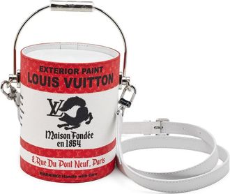 Louis Vuitton Borsa a secchiello LV Paint Can - Bianco
