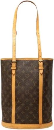 Louis Vuitton Pre-owned Bucket GM - Dames - Vintage Tas - Bruin - ONE Size - Leer - Vintage