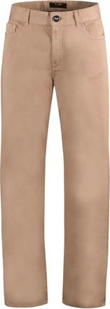Moorer Sansa-O-Drl button trousers - women - Cotton/Elastane - 42 - Neutrals