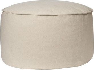 Ferm Living Aun Pouf &Oslash; 80 x H 40 cm, off-white