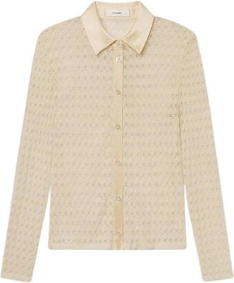 Frame Denim Donna, Camicette, Beige, L, new