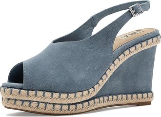 Mia MLE-Marjori Womens Wedge Shoes Denim : 7.5 M, Leather