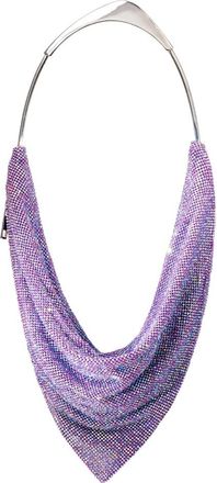 Benedetta Bruzziches Ursula Bag - Dames - Schoudertassen - Paars - ONE Size - Satijn - Tassen