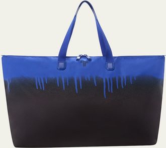 Tumi Just In Case Dripped-Print Tote Bag