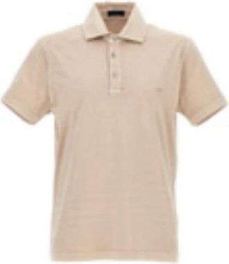 Fay Polo Shirt - Heren - Polos - Beige - XL - Tops