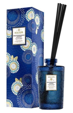 Voluspa Mediterranean Lemon Luxe Reed Diffuser at Nordstrom