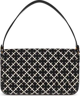 By Malene Birger Tallie kleine schoudertas met geometrische print - Zwart