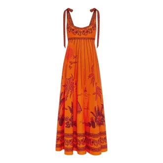 Alemais Mujer, Vestidos, Naranja, Talla: S
