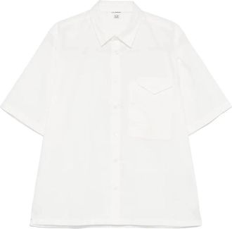C.P. Company Short Sleeve Multipocket Shirt - Heren - Korte mouwen Overhemden - Beige - M - Katoen - Overhemden