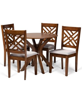 Baxton Studio Norah 5Pc Dining Set