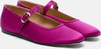 Le Monde Beryl Le Monde B&eacute;ryl Mary Jane satin ballet flats