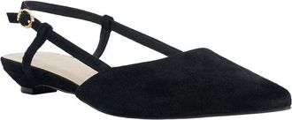 Dune London Homie Suede Point Slingabck