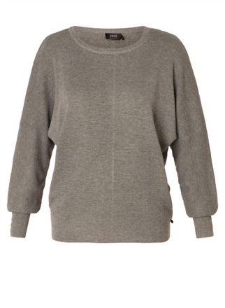 Yest Womens Celine Sweater In Dark Grey Melange