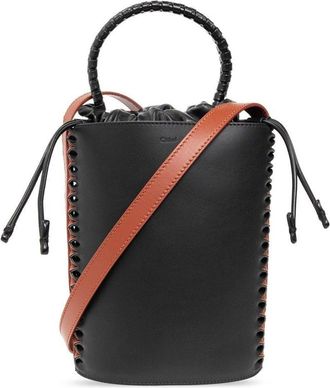 Chlo&eacute; Colour-block Bucket Shoulder Bag