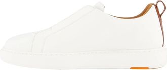 Santoni Loafer - Heren Victor Sneaker Wit - Gr. UK_10_5 - in Weiß - für Damen