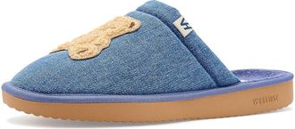 Vintage Havana Relax Womens Shoes Denim Teddy : 8.5 M, Faux Fur