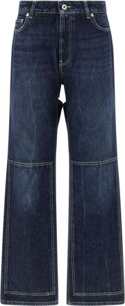 Jean Paul Gaultier the Blue Cut-out Jeans