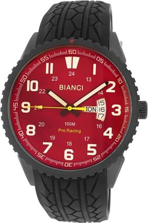 Roberto Bianci Ricci Quartz Red Dial Mens Watch RB70992