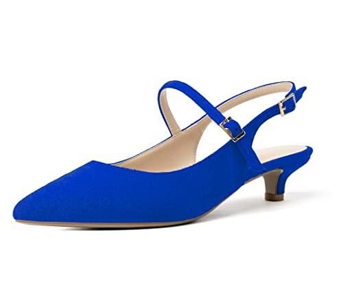 Talons Hauts Bleu Marine — Taille 5 UK, Neufs Sans Boîte