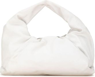 Bottega Veneta 2018-2023 The Pouch shoulder bag - women - Lambskin - One Size - White