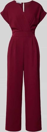 Zabaione Jumpsuit mit Eingrifftaschen Modell Ko44a in Bordeaux, Gr&ouml;&szlig;e XXL