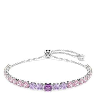 Swarovski Matrix Rhodium-Plated Crystal Bracelet