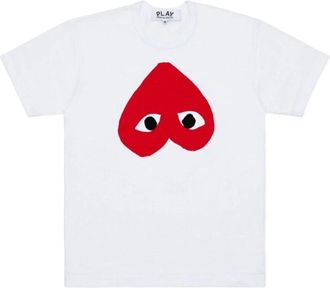 Comme Des Gar&ccedil;ons Comme des Garcons T-shirts en polos Wit - Dames - T-shirts - Wit - S - Nylon - Tops