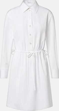 Alexander McQueen Cotton poplin shirt dress