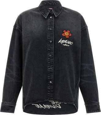 Kenzo Black Kenzo X Futura 2000 Shirt