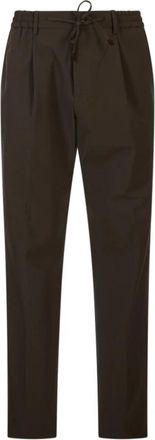 Montecore Tapered Broeken - Heren - Straight fit broeken - Groen - L - Polyester - Broeken