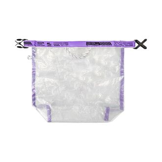 Generic Reusable Shopping Bags - 2L Washable Lightweight Pouch, Transparent Compact Storage Bag with Foldable Design, Ideal for Grocery Hiking Camping Cycling