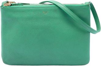 Celine Pre-owned Celine Small Lambskin Trio Crossbody Ladies C2MUFWKQHIOIA3AU