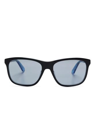 Gucci square-frame sunglasses - men - Acetate - 54 - Blue