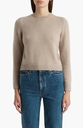 Khaite Leta Cashmere Sweater in Putty at Nordstrom, Size Large