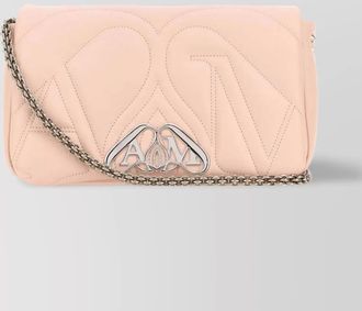Alexander McQueen the seal small leather shoulder bag