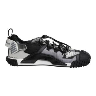 Dolce & Gabbana Sneakers, male, Multicolor, Size: 6 1/2 US Colorful Low Top NS1 Sneakers Rubber Sole