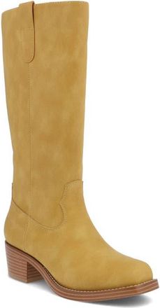 Mia Riding Boot in Banana at Nordstrom, Size 7.5