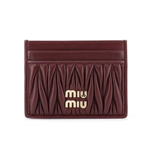 Miu Miu Dames, Accessoires, Rood, Maat: ONE Size Leer