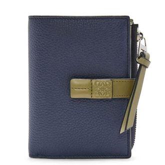 Loewe Slim Zip Bifold Compact Wallet
