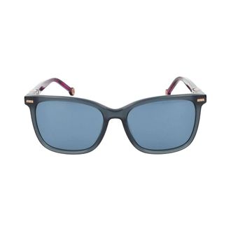 Carolina Herrera Sunglasses, female, Blue, Size: 57 MM Viola Ottanio Sunglasses CH 0045/S 4LZ
