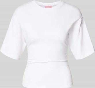 Jack & Jones T-Shirt in tailliertem Schnitt Modell ELORA in Weiss, Gr&ouml;&szlig;e XL