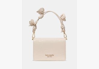 Kate Spade New York Natasha Patent Rose Strap Mini Bag