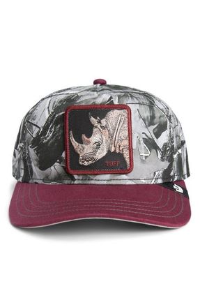 Goorin Brothers Tuff Camo Embroidered Patch Baseball Cap in Camouflage /Desire at Nordstrom