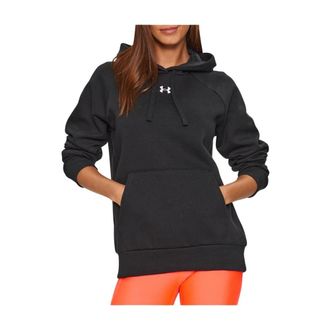 Under Armour Rival Fleece Hoodie - - Sweatshirts & Hoodies - Donna - Nero - XS