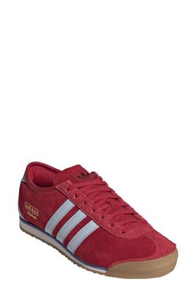 adidas Italia 70s Shoe in Victory Red/Icey Blue/Gold at Nordstrom, Size 5.5