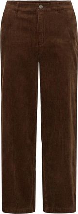 Kaffe KAbecca Broek - Dames - Straight fit broeken - Bruin - L - Broeken