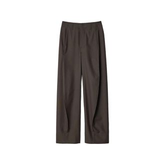 Christophe Lemaire Baggy Pants In Tropical Wool Blend